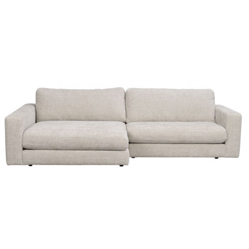 RO Duncan 3-Seater L-Sofa Light Grey